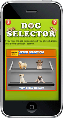 Dog Selector iPhone App