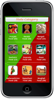 Flavors of India - iPhone Application Development