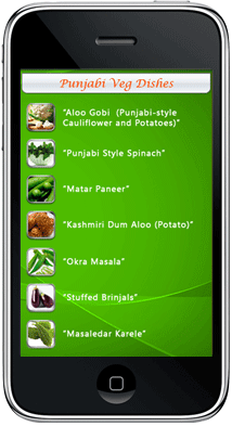 Flavors of India - iPhone Application Development