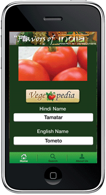 Veggie Pedia - iPhone Application Development