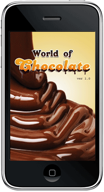 World of Chocolate- iPhone and Android App